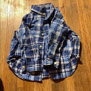 long sleeve button down for infant